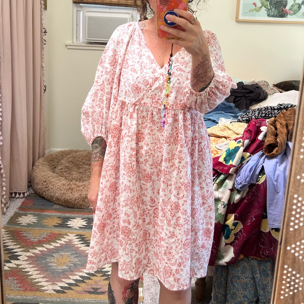 Handmade Wild Rose dress